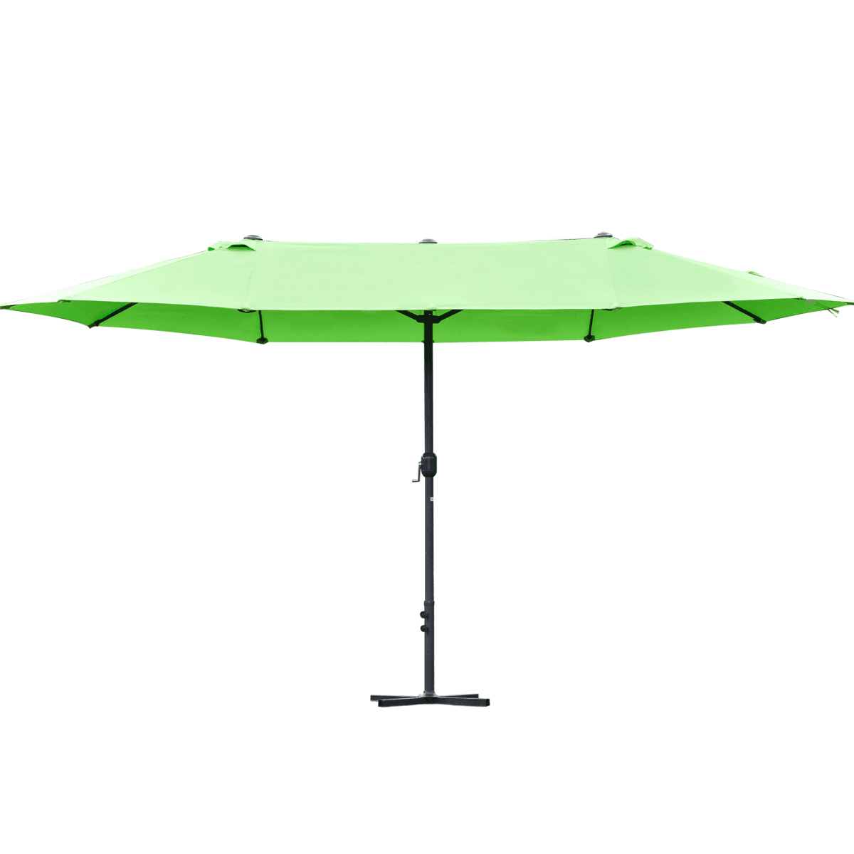 image-4.6m Garden Parasol Double-Sided Sun Umbrella Market Shelter Canopy