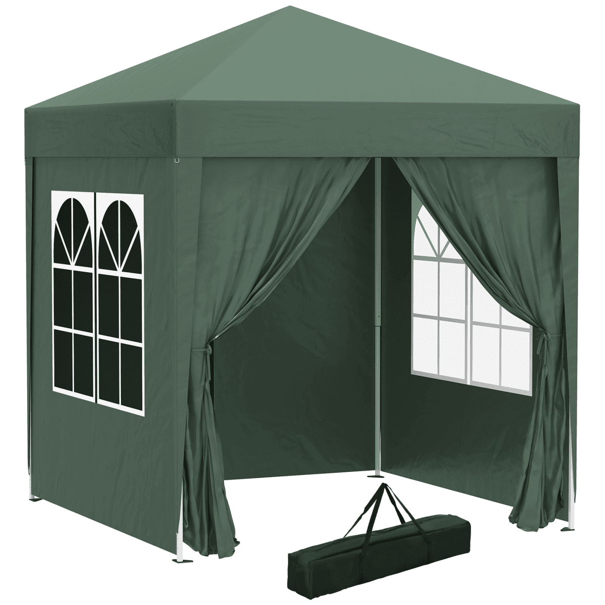 image-2x2m Garden Pop Up Gazebo Marquee Party Tent Wedding Awning Canopy