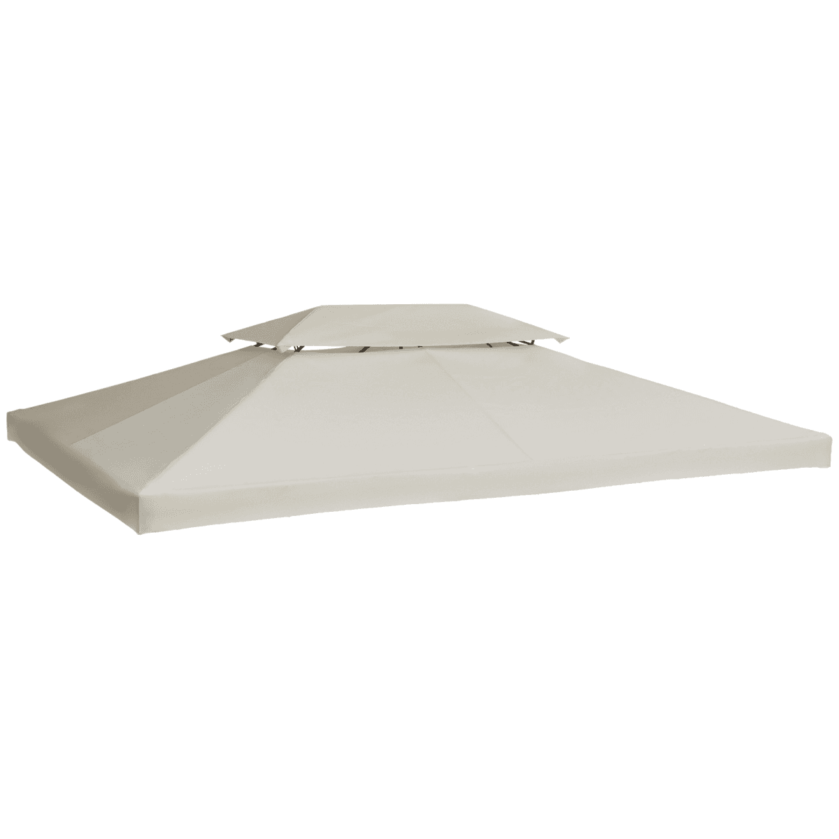image-3x4m Gazebo Replacement Roof Canopy 2 Tier Top UV Cover Sun Awning Shelters