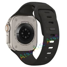image-Aiss Waterproof Silicone Strap for Apple Watch Ultra & iWatch - Durable 49mm-38mm