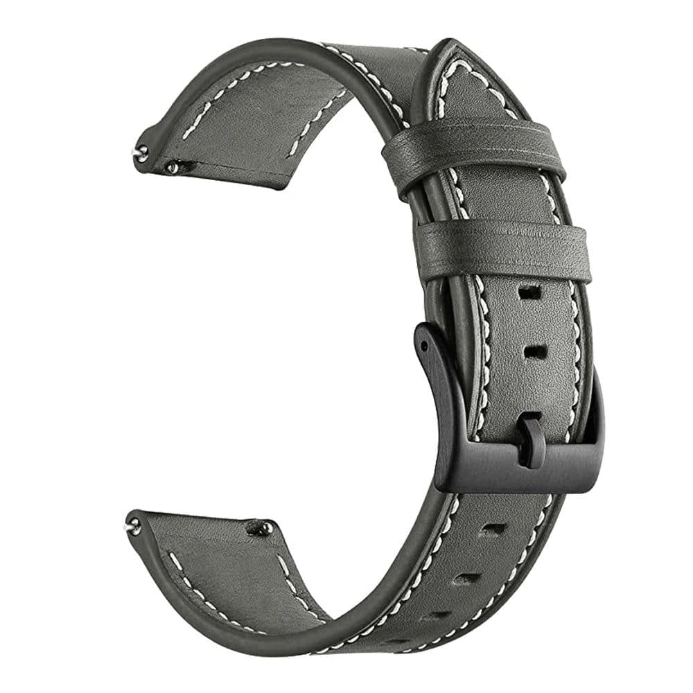 image-22mm Leather Watch Strap for Samsung Galaxy Watch & Gear S3 - Comfortable Fit