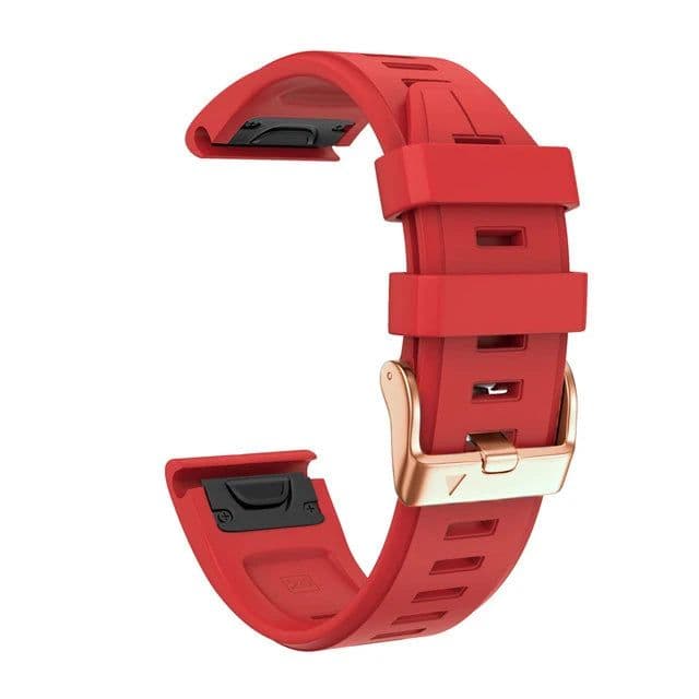 image-20mm Silicone Quick Release Watch Band for Garmin Fenix & Instinct Watches