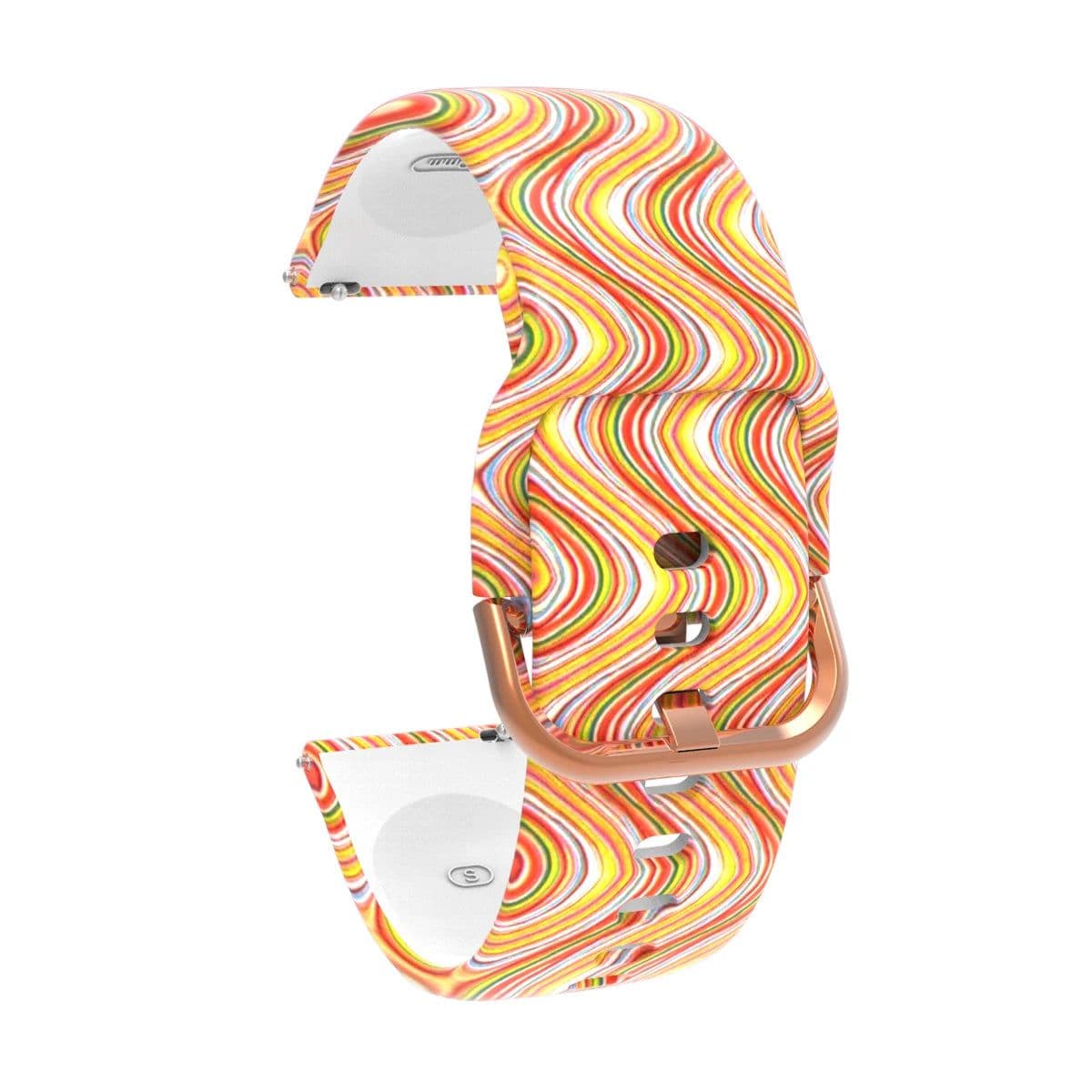 image-Aaigea 20mm Silicone Watchband for Garmin Venu Sq - Comfortable & Stylish