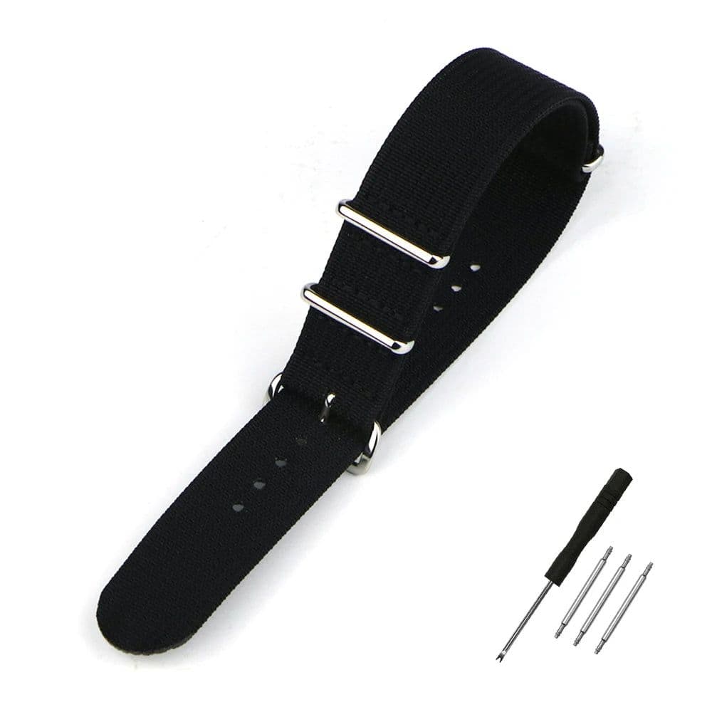 image-BANDSMAN 316L Stainless Steel Buckle Watchband - Durable & Stylish Accessories