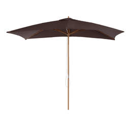 image-3x2m Wooden Patio Parasol Umbrella