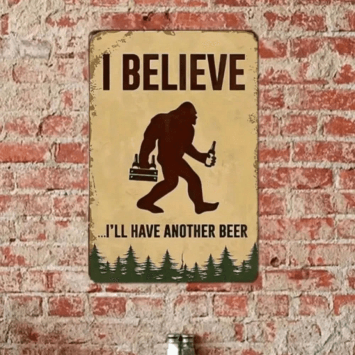 image-CIFbuy I Believe I Will Have Another Beer Metal Sign
