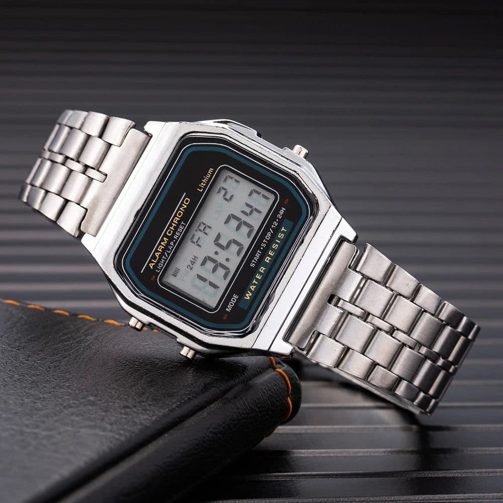 image-2023 Digital Chronograph Watch - Waterproof Sport Timepiece - TMC212