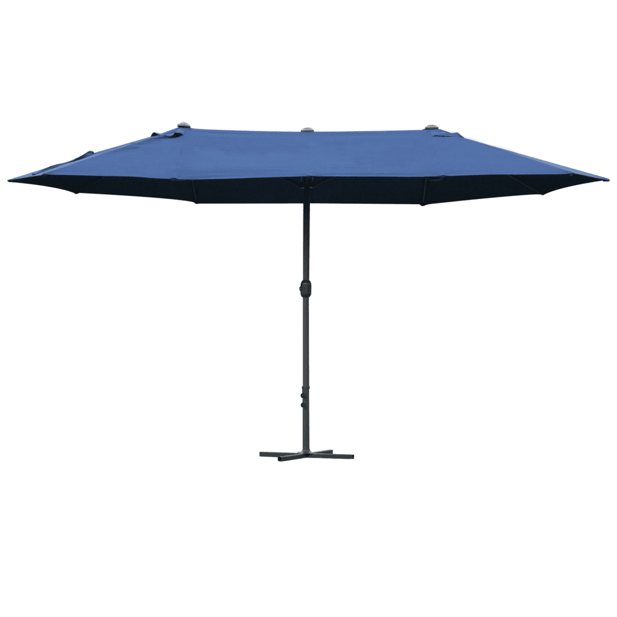 image-4.6m Garden Parasol Double-Sided Sun Umbrella Market Shelter Canopy