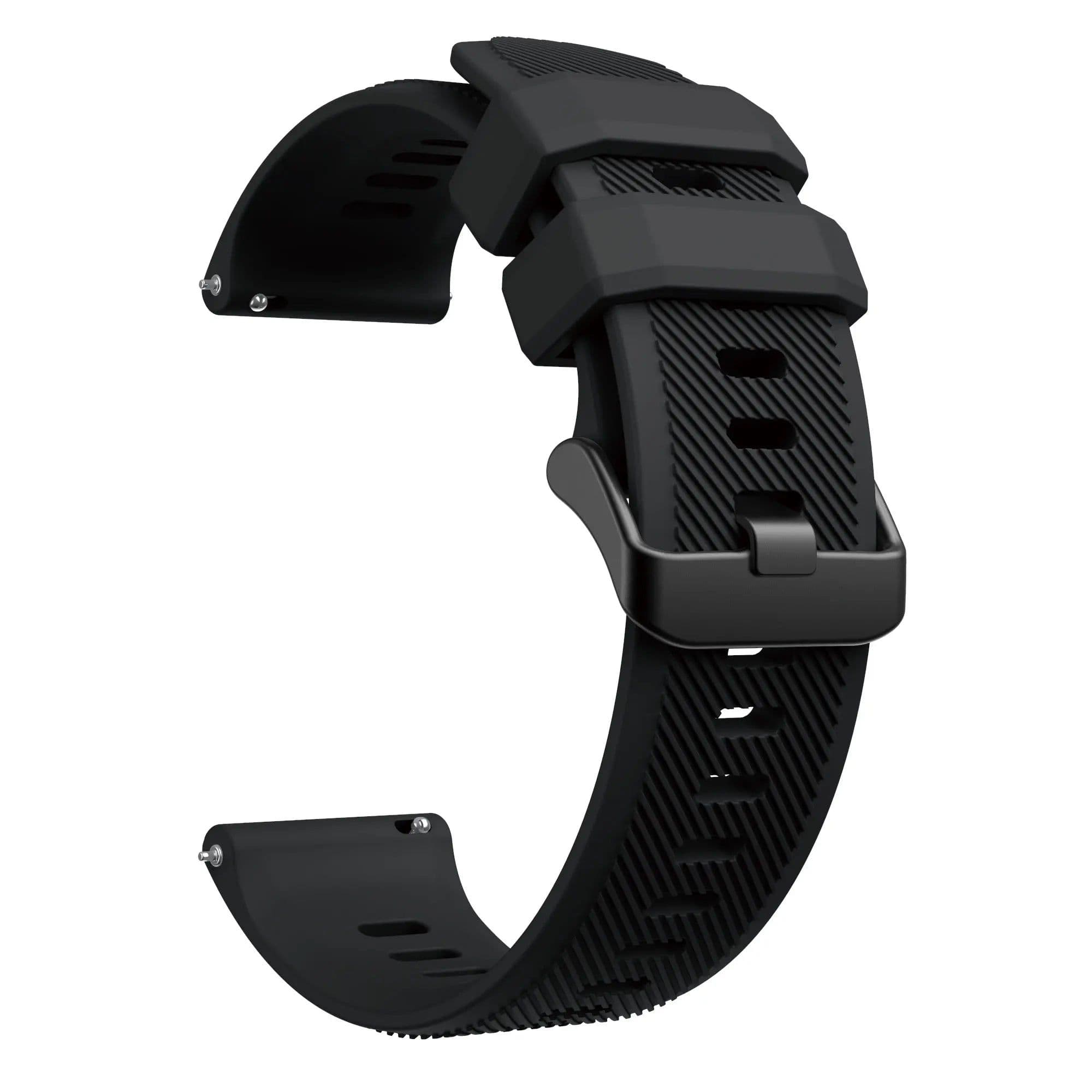 image-22mm Sports Silicone Strap for Mi bro Watch - Durable & Comfortable Band