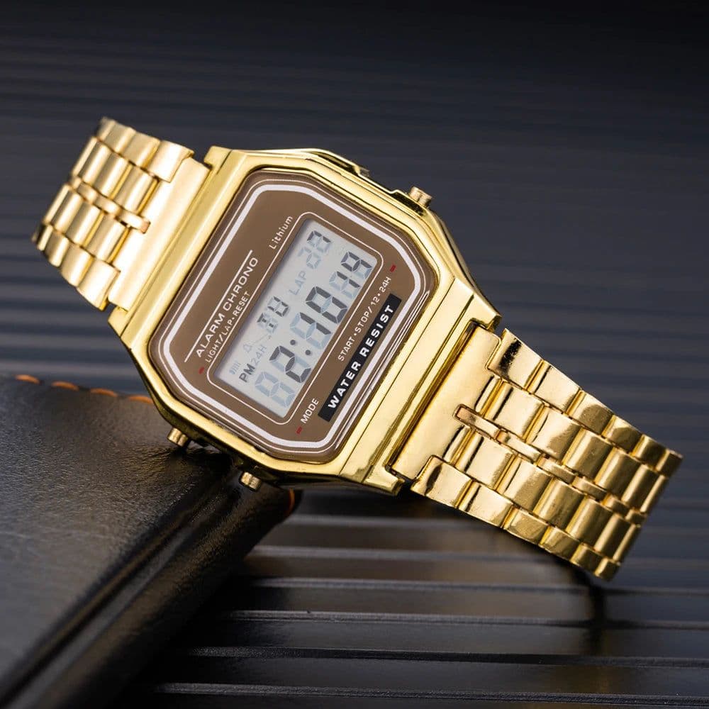 image-2023 Digital Chronograph Watch - Waterproof Sport Timepiece - TMC212