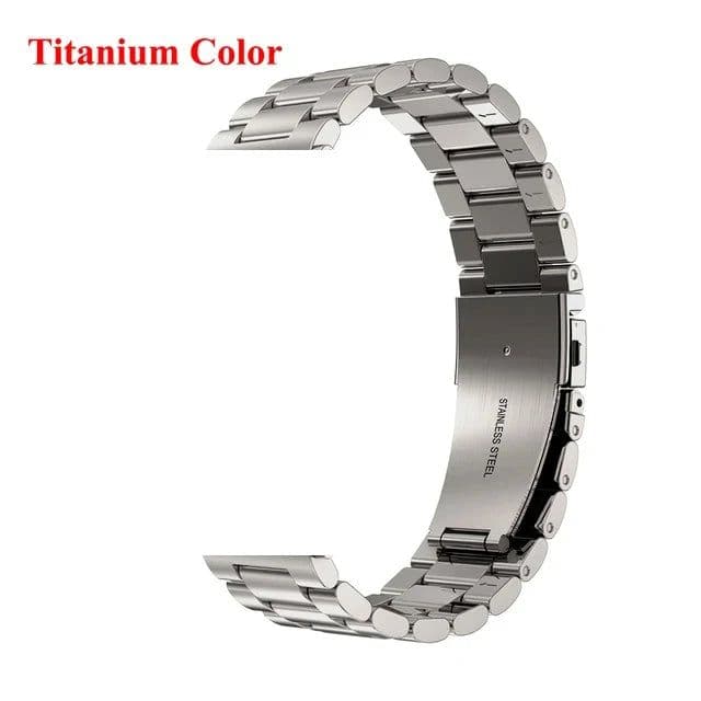image-Aaigea Premium Stainless Steel Watchband for Garmin - Durable & Stylish