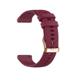 image-20mm Silicone Watchband with Rose Gold Buckle for Polar & Garmin Watches
