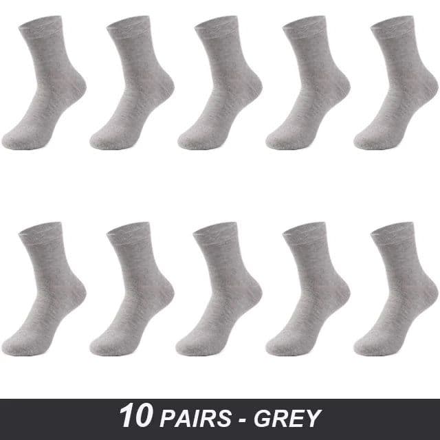 image-ZTOET Brand Men's Cotton Socks High Quality Black Business Soft Breathable Winter Male Long Socks New Style Plus Size (6-14)