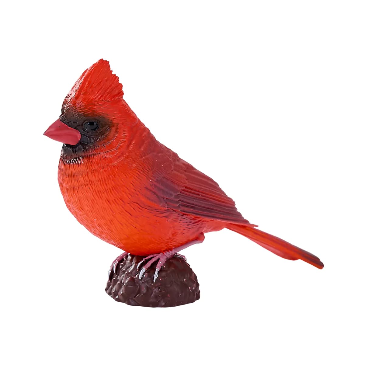 image-Red Cardinal Bird Toy Realistic Wildlife Model