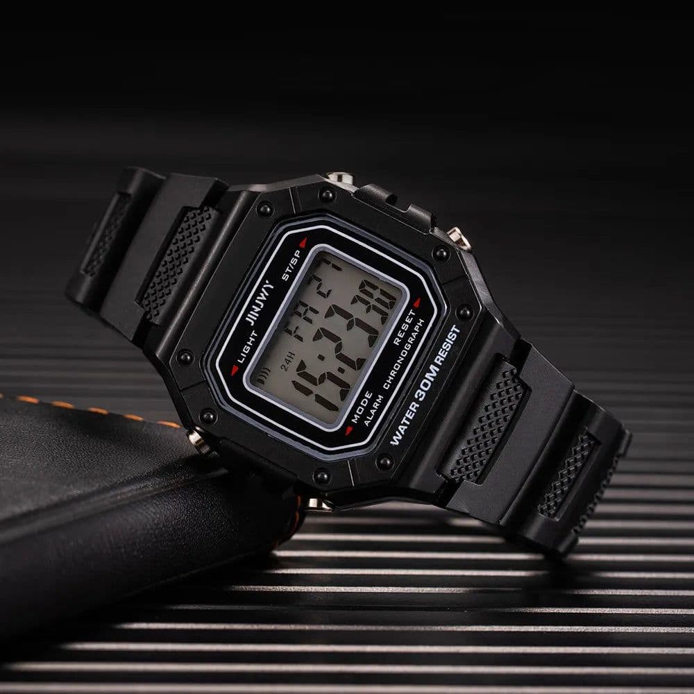 image-2023 Digital Chronograph Watch - Waterproof Sport Timepiece - TMC212