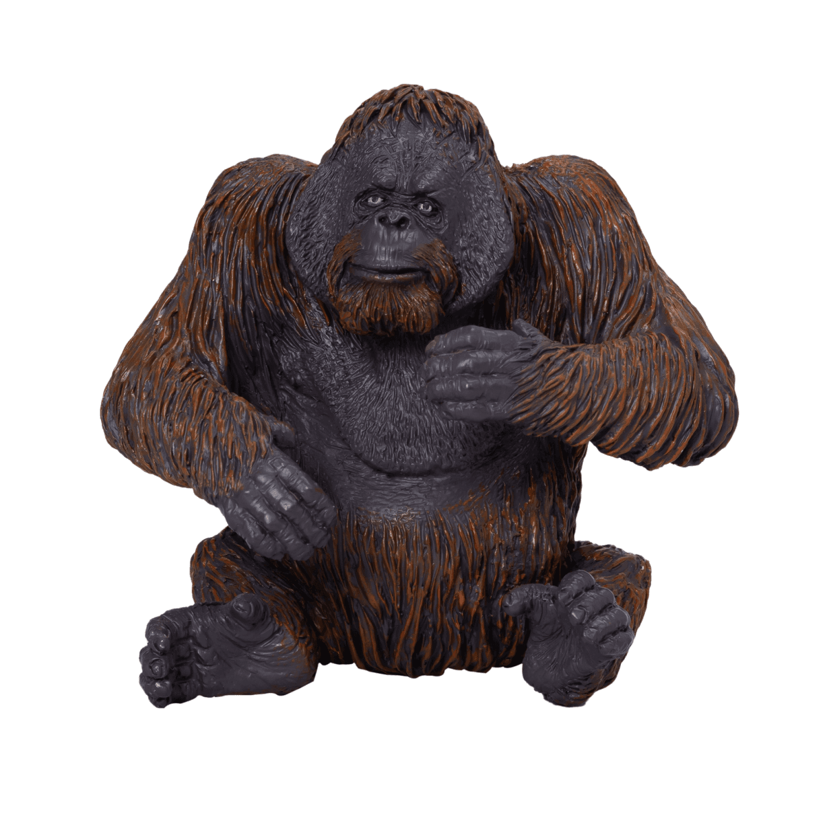 image-Orangutan Toy Realistic Rainforest Wildlife Figure