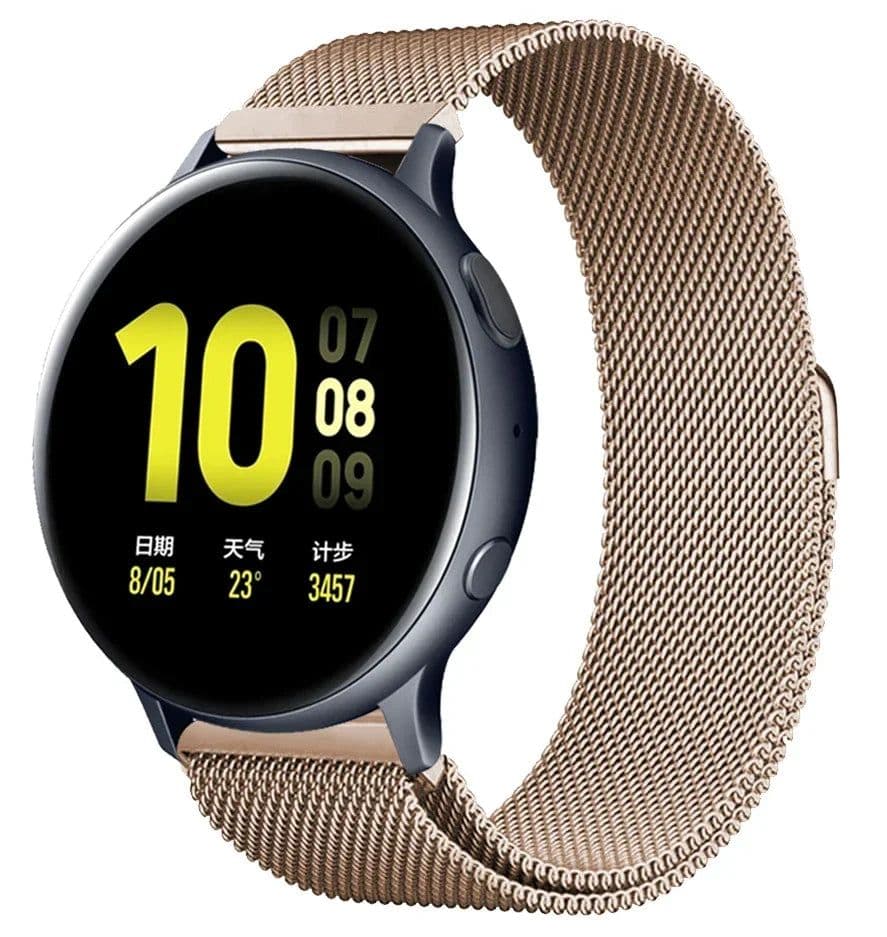 image-20MM 22MM Stainless Steel Band for Samsung Galaxy Watch & Amazfit GTS
