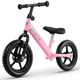 image-Toddler Balance Bike 2-5 Years 11" Pink