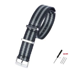 image-20mm Nylon Watchband for Omega Speedmaster 007 & Seiko - Retro Sport Strap