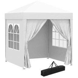 image-2x2m Garden Pop Up Gazebo Marquee Party Tent Wedding Awning Canopy