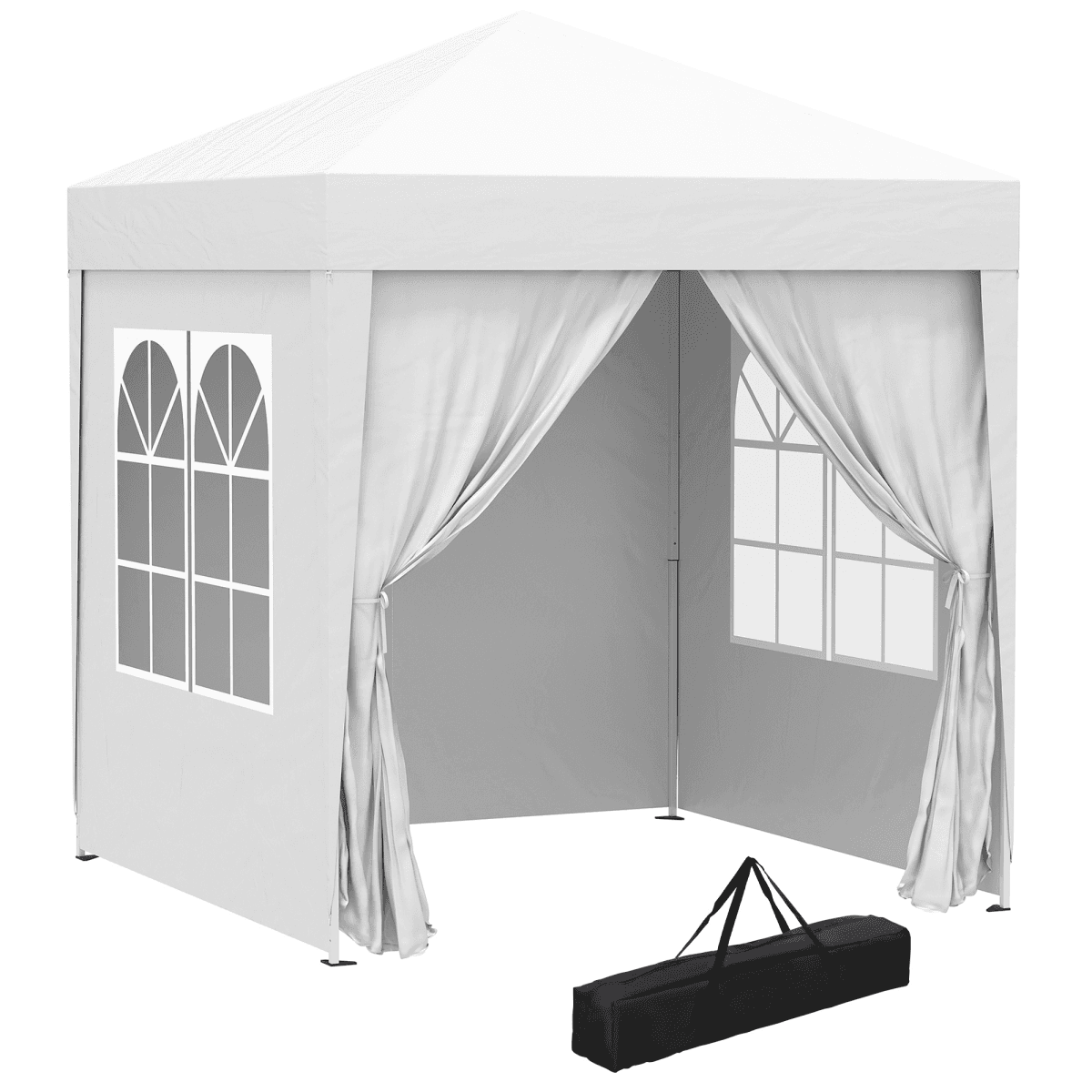 image-2x2m Garden Pop Up Gazebo Marquee Party Tent Wedding Awning Canopy