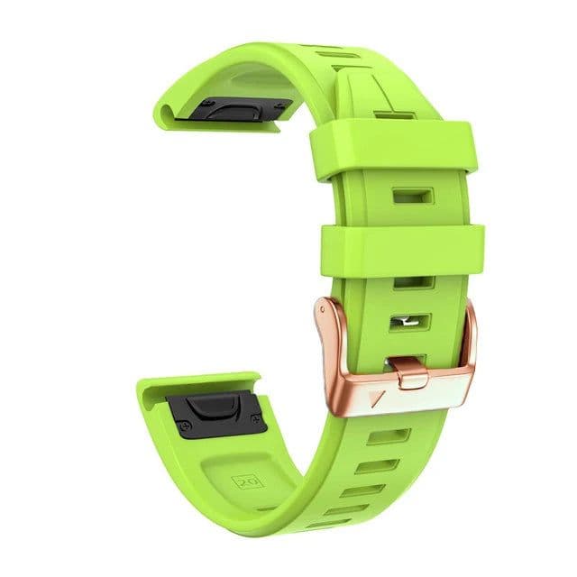 image-20mm Silicone Quick Release Watch Band for Garmin Fenix & Instinct Watches