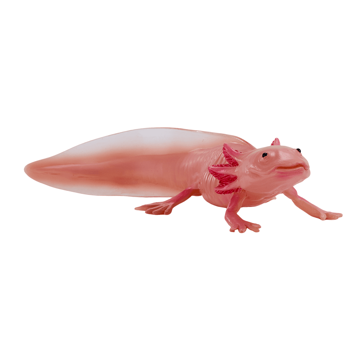 image-Axolotl Toy Realistic Amphibian Figurine