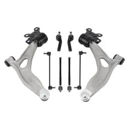 image-8x Control Arm Ball Joints Sway Bars for Ford Focus C-Max 2012-2018 Aluminum Steel