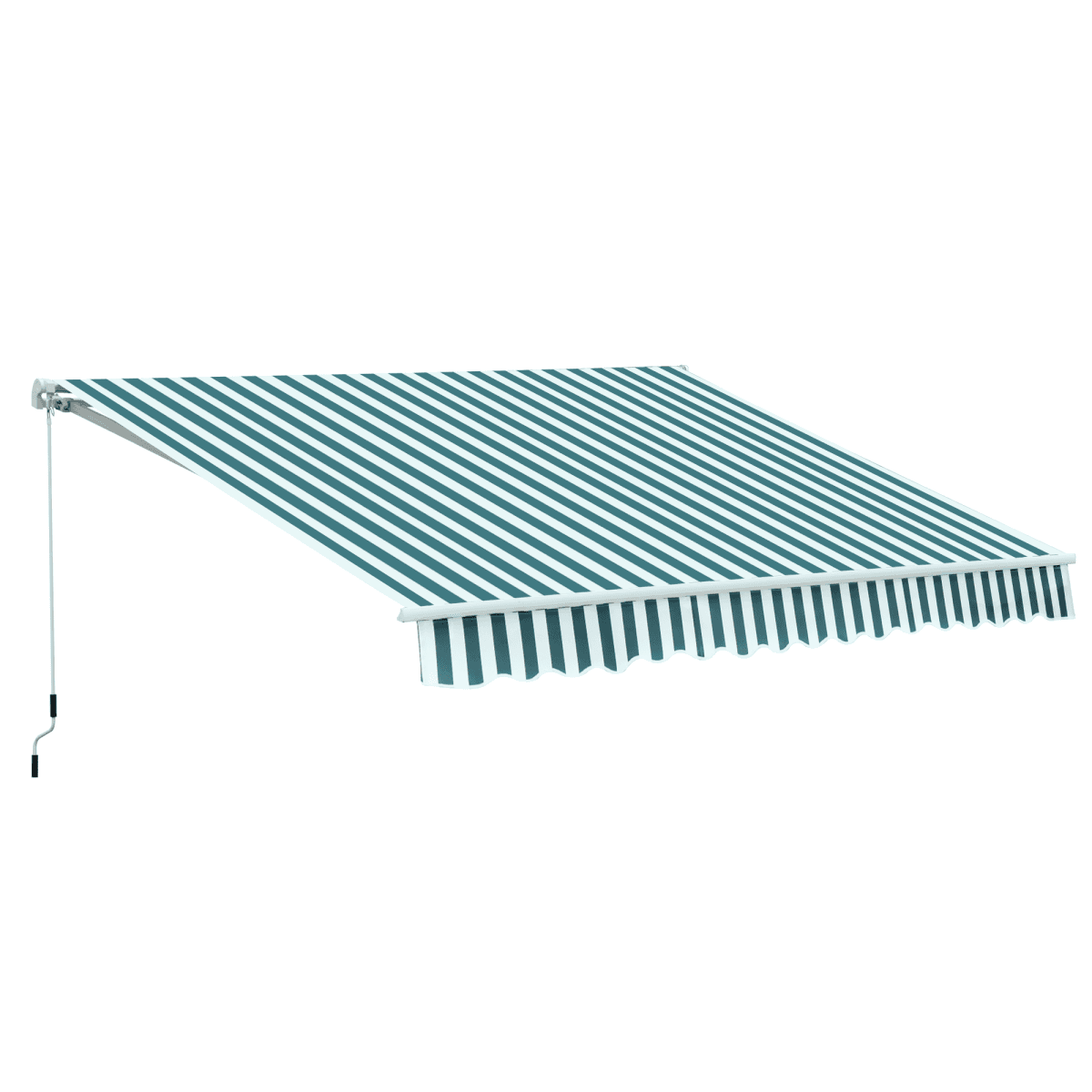image-Manual Retractable Awning, size (3m x 2.5m)