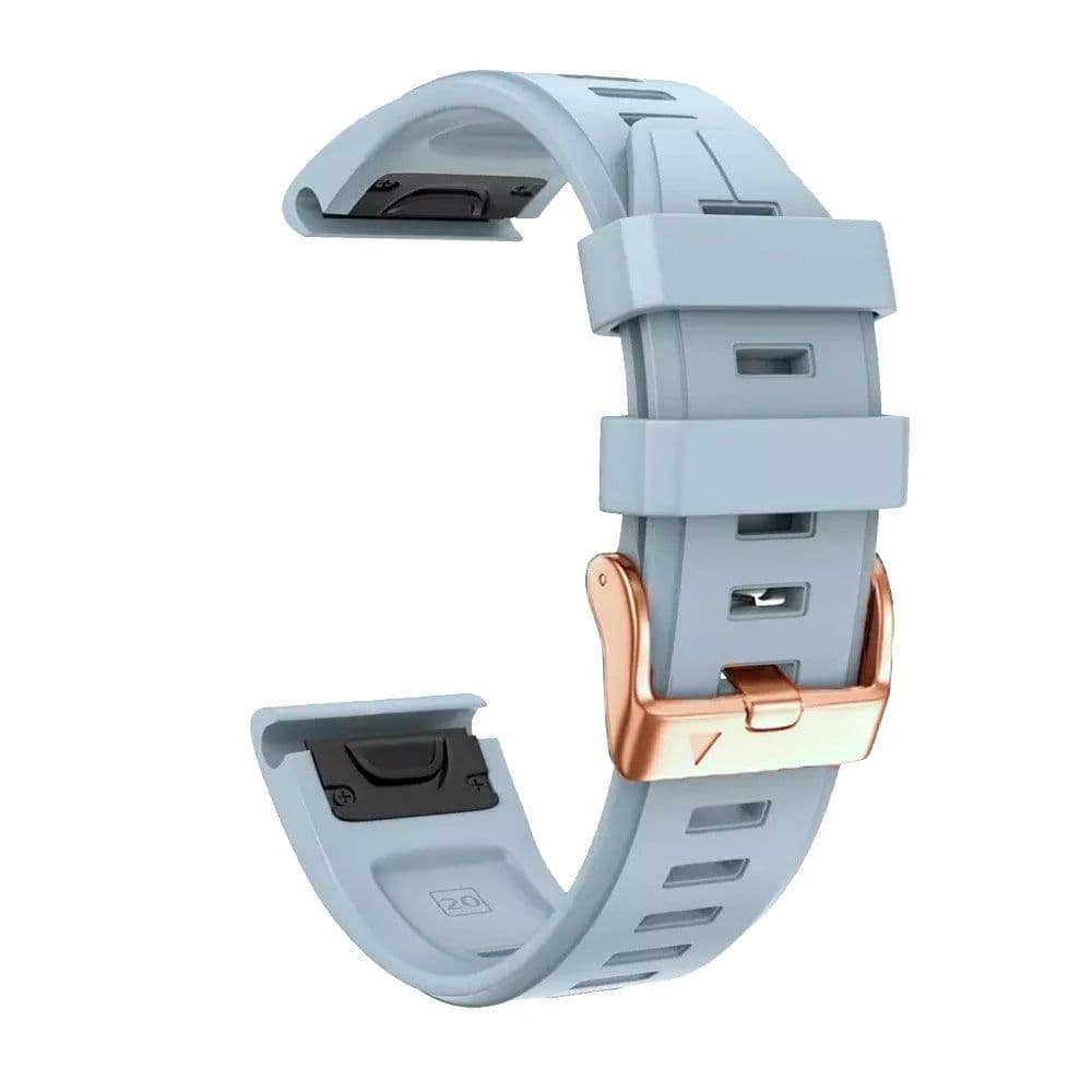 image-20mm Silicone Quick Release Watch Band for Garmin Fenix & Instinct Watches