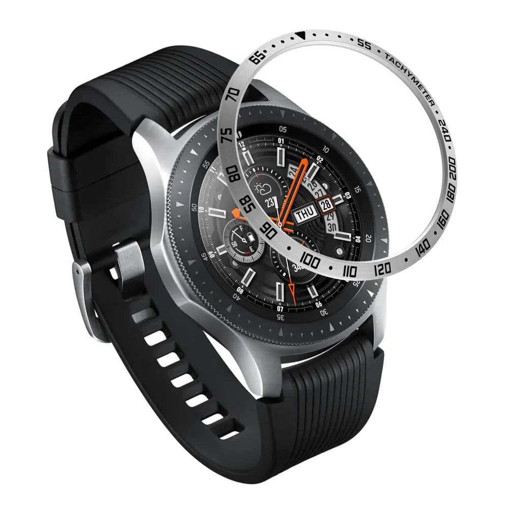 image-Alloy Bezel Ring Cover for Samsung Galaxy Watch - Scratch Protection & Style