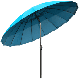 image-255cm Patio Parasol Umbrella Market Table Parasol 18 Sturdy Ribs