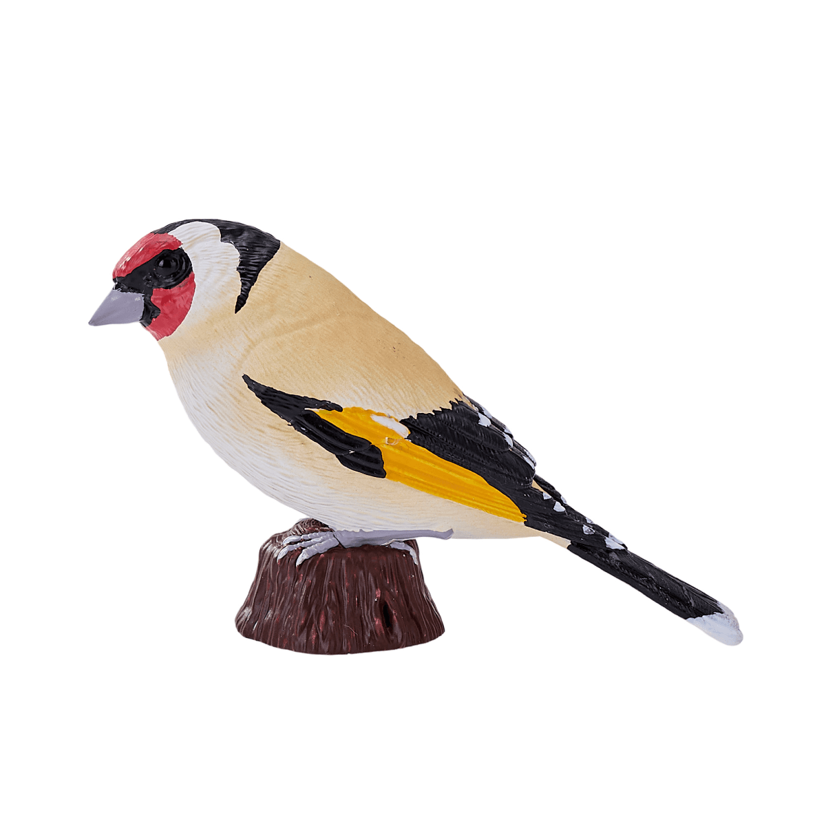 image-European Goldfinch Bird Toy Realistic Wildlife Figure