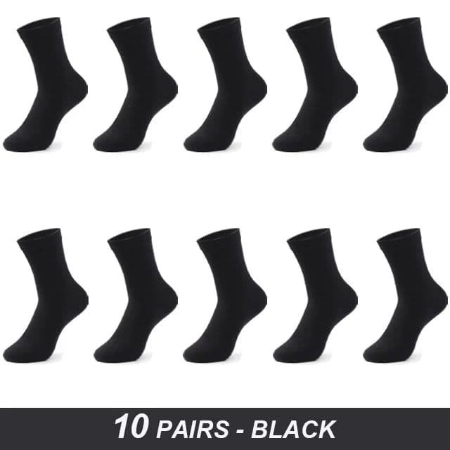 image-ZTOET Brand Men's Cotton Socks High Quality Black Business Soft Breathable Winter Male Long Socks New Style Plus Size (6-14)
