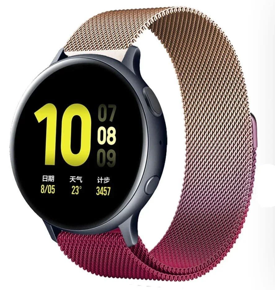 image-20MM 22MM Stainless Steel Band for Samsung Galaxy Watch & Amazfit GTS
