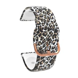 image-Aaigea Silicone Watch Band with Rose Gold Buckle for Huawei Fit Models