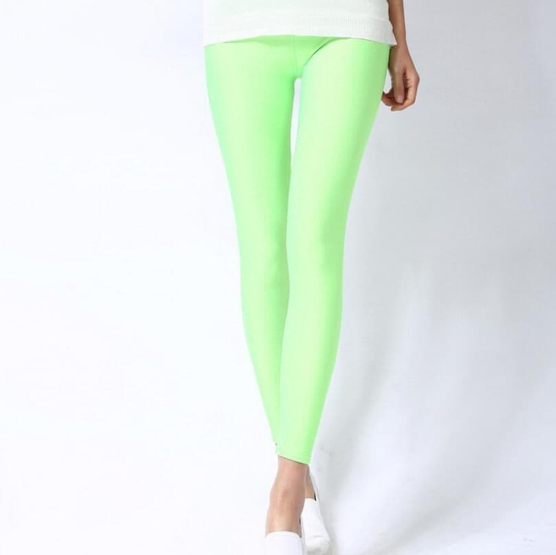 image-JAEBAEK Neon Leggings - High Stretch Comfort for Everyday Wear