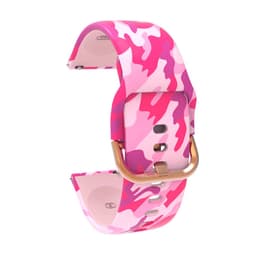 image-Aaigea Silicone Watch Band with Rose Gold Buckle for Huawei Fit Models