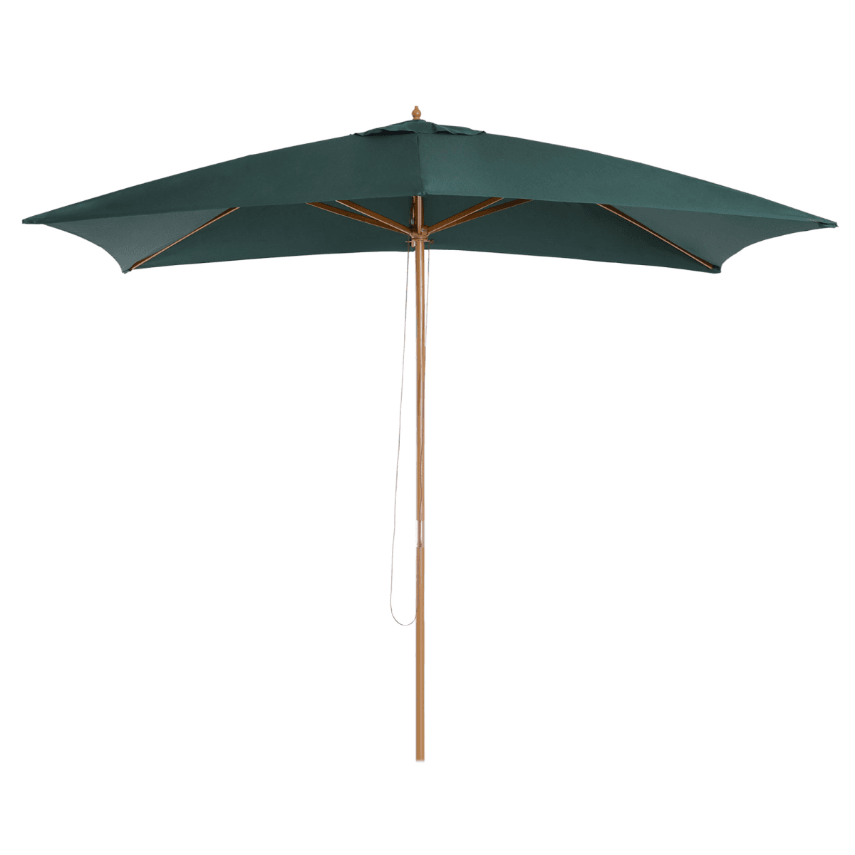image-3x2m Wooden Patio Parasol Umbrella