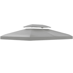 image-3x4m Gazebo Replacement Roof Canopy 2 Tier Top UV Cover Sun Awning Shelters