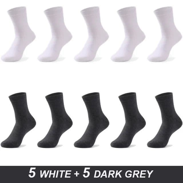 image-ZTOET Brand Men's Cotton Socks High Quality Black Business Soft Breathable Winter Male Long Socks New Style Plus Size (6-14)