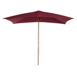 image-3x2m Wooden Patio Parasol Umbrella