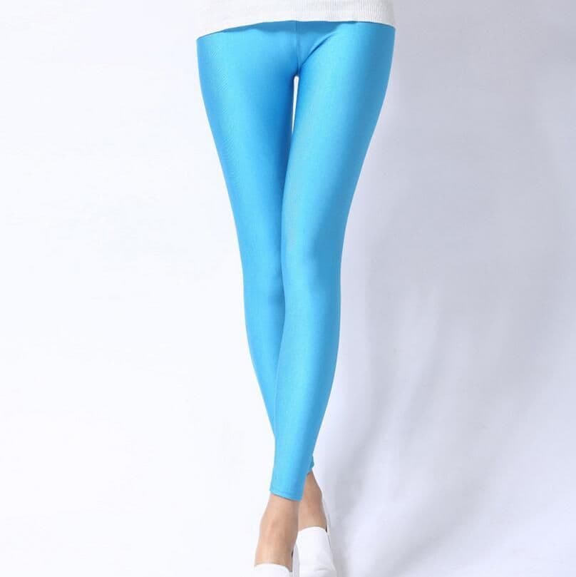 image-JAEBAEK Neon Leggings - High Stretch Comfort for Everyday Wear