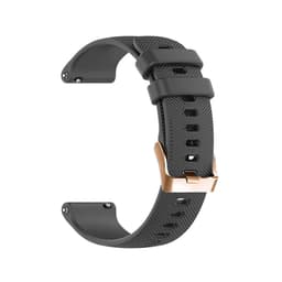 image-20mm Silicone Watchband with Rose Gold Buckle for Polar & Garmin Watches