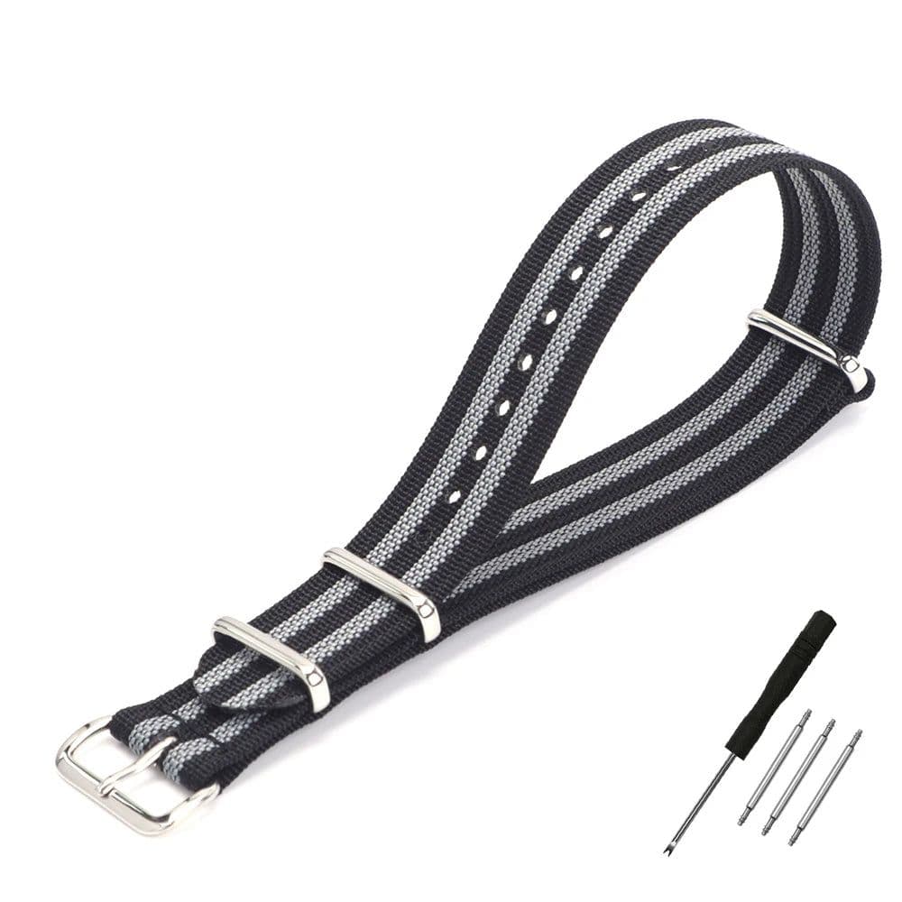 image-BANDSMAN 316L Stainless Steel Buckle Watchband - Durable & Stylish Accessories