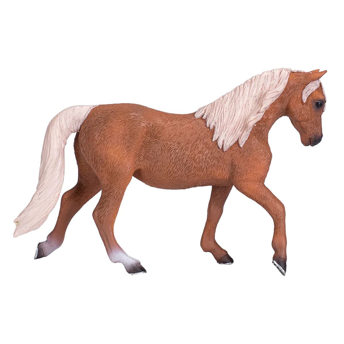 image-Morgan Stallion Palomino Toy Realistic Horse Figurine