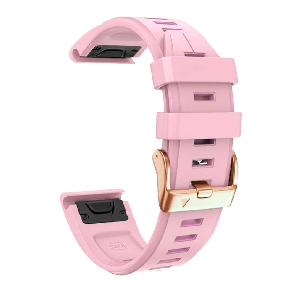 image-20mm Silicone Quick Release Watch Band for Garmin Fenix & Instinct Watches