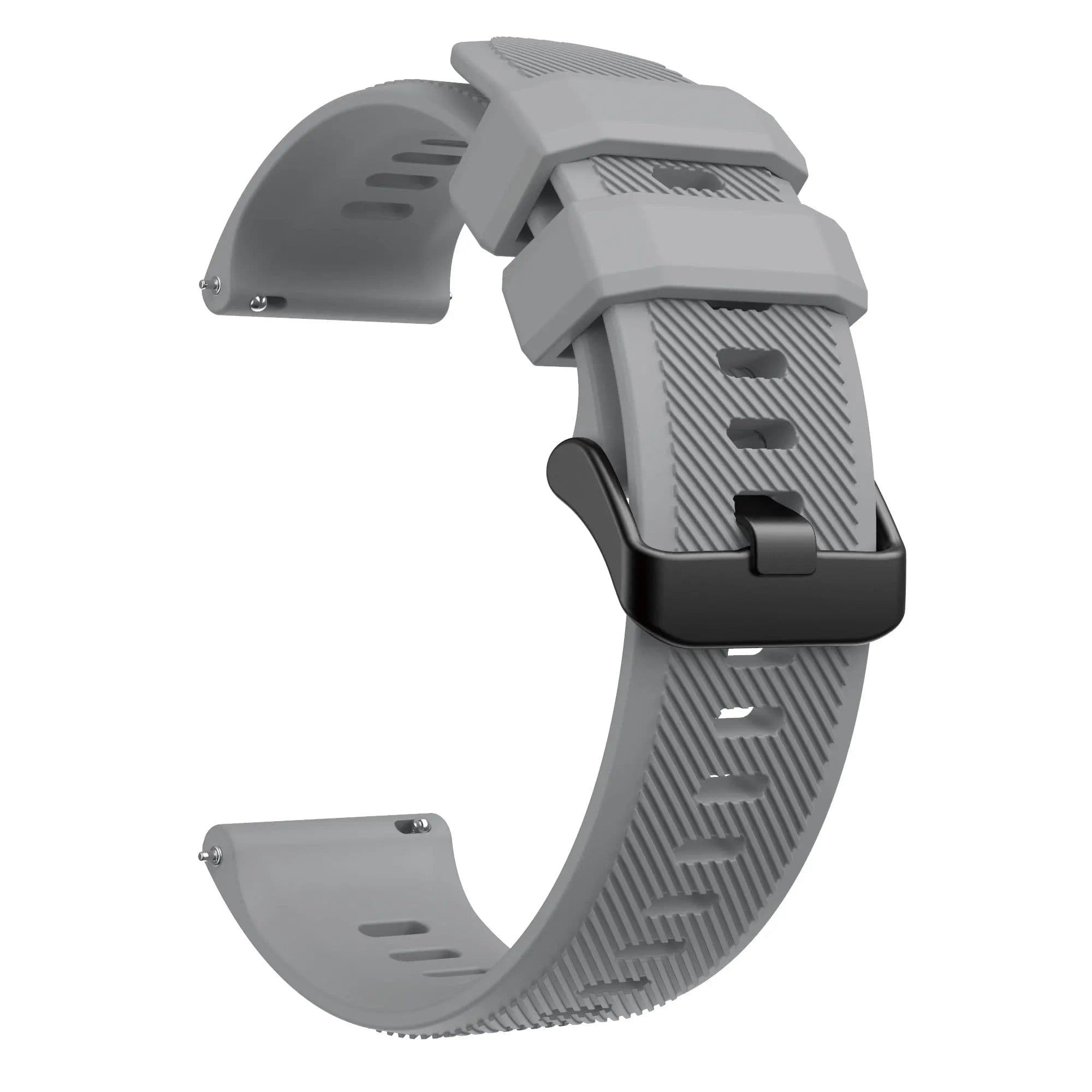 image-22mm Sports Silicone Strap for Mi bro Watch - Durable & Comfortable Band