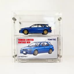 image-1/64 MiniGT Display Case - Durable PVC for Collectible Cars