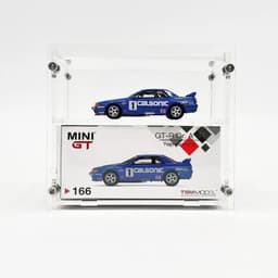 image-1/64 MiniGT Display Case - Durable PVC for Collectible Cars